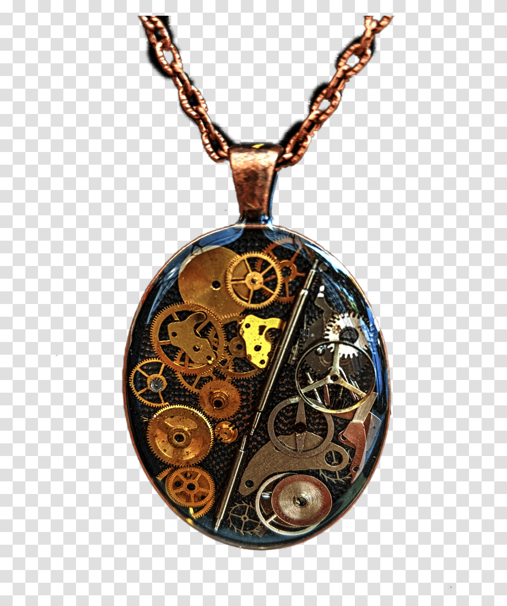 Steampunk Yin Yang Pendant Locket, Jewelry, Accessories, Accessory, Sphere Transparent Png