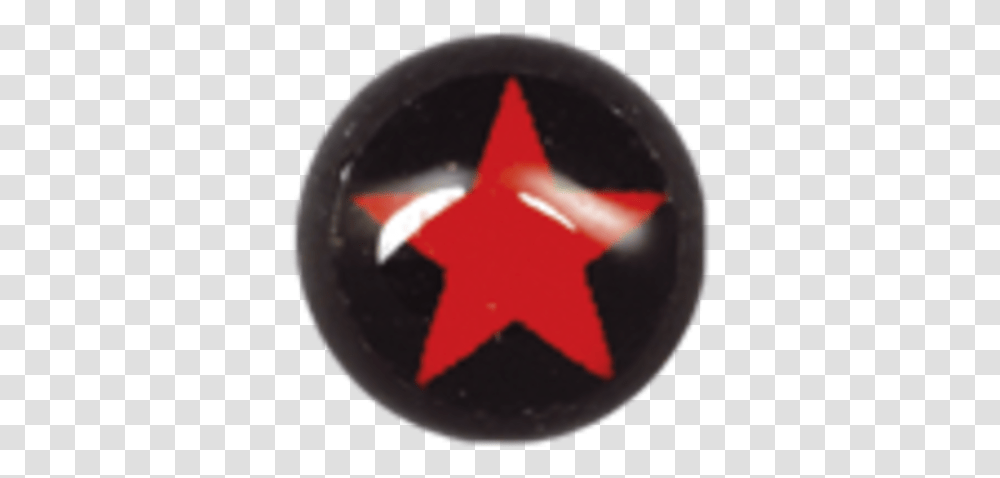 Steel Blackline Ikon Ball 11 Red On Black Star Circle, Helmet, Clothing, Apparel, Symbol Transparent Png