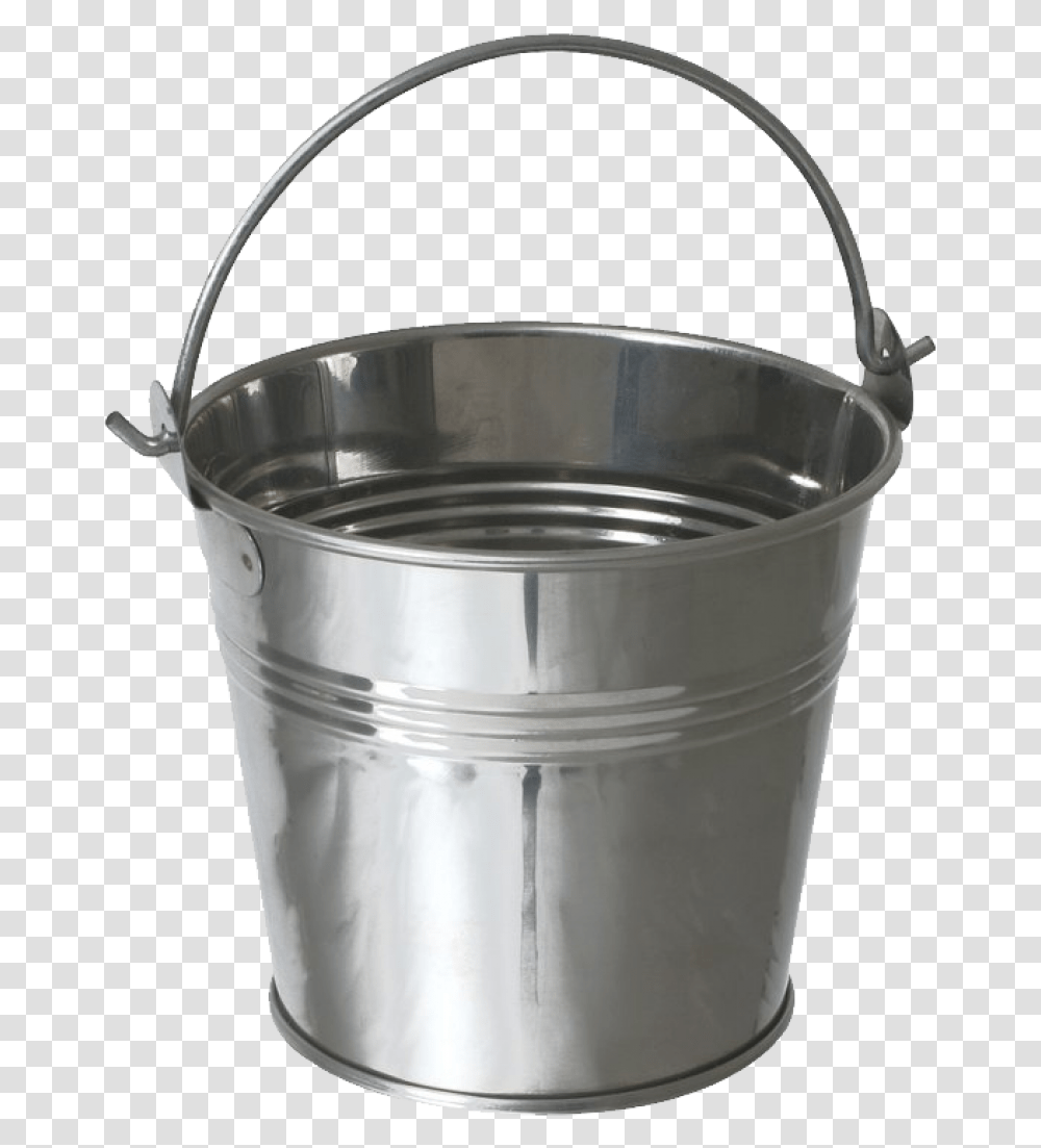 Steel Bucket Image Bucket, Mixer, Appliance Transparent Png