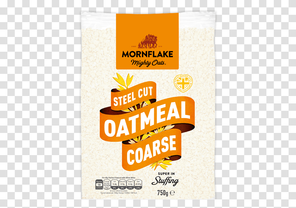 Steel Cut Oatmeal Coarse Morning Flake Oats, Advertisement, Poster, Flyer, Paper Transparent Png