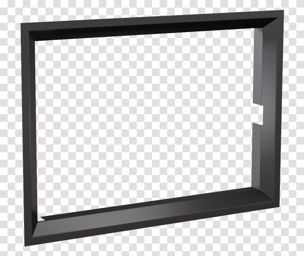 Steel Frame For Kratki Jas 7kw Inset Wood Burning Stove Jas Pf, Screen, Electronics, Monitor, Display Transparent Png