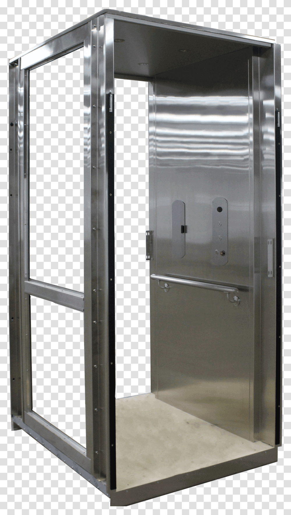 Steel Framed Glass Car Locker, Door, Folding Door, Outdoors, Ice Transparent Png