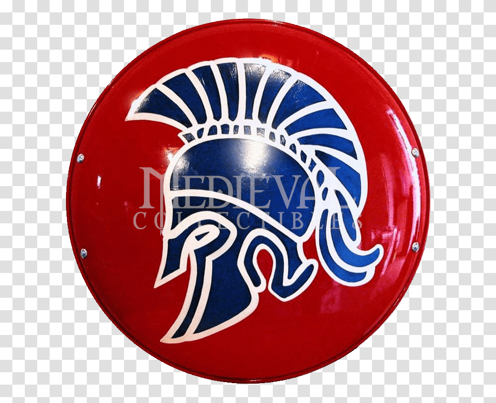 Steel Greek Spartan Shield, Logo, Trademark, Frisbee Transparent Png