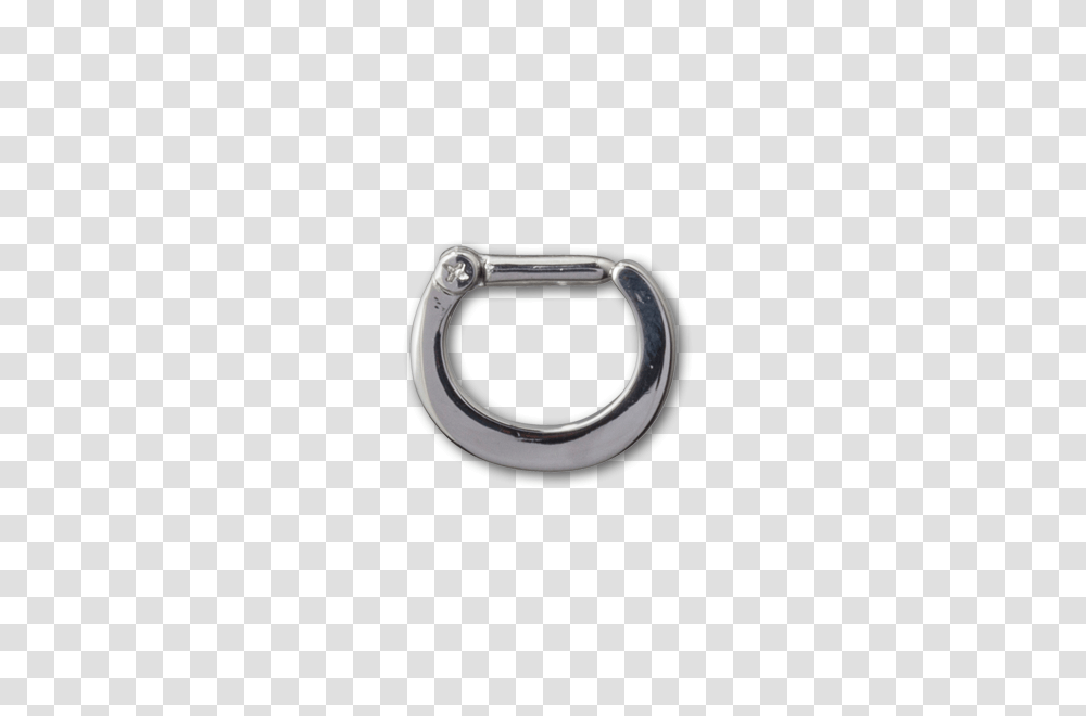 Steel Hinged Septum Ring, Jewelry, Accessories, Accessory, Horseshoe Transparent Png