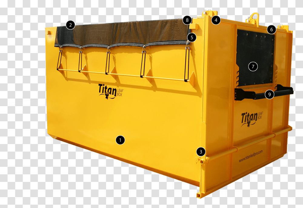 Steel Leaf Collection Box, Barricade, Fence, Train, Vehicle Transparent Png