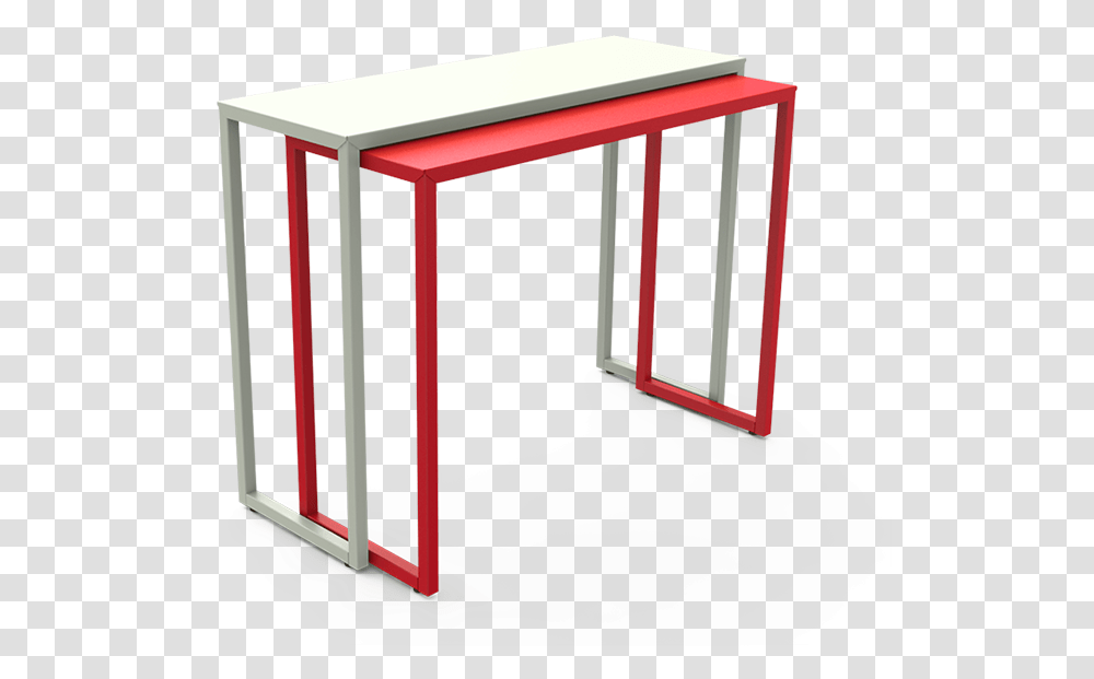 Steel Powder Coated Console Table, Furniture, Tabletop, Nature, Bed Transparent Png