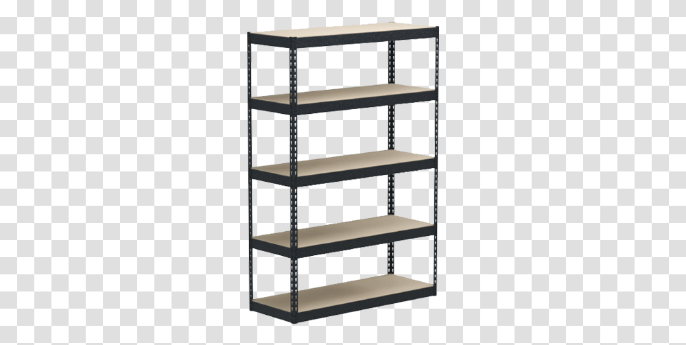 Steel Shelf, Furniture, Bookcase Transparent Png