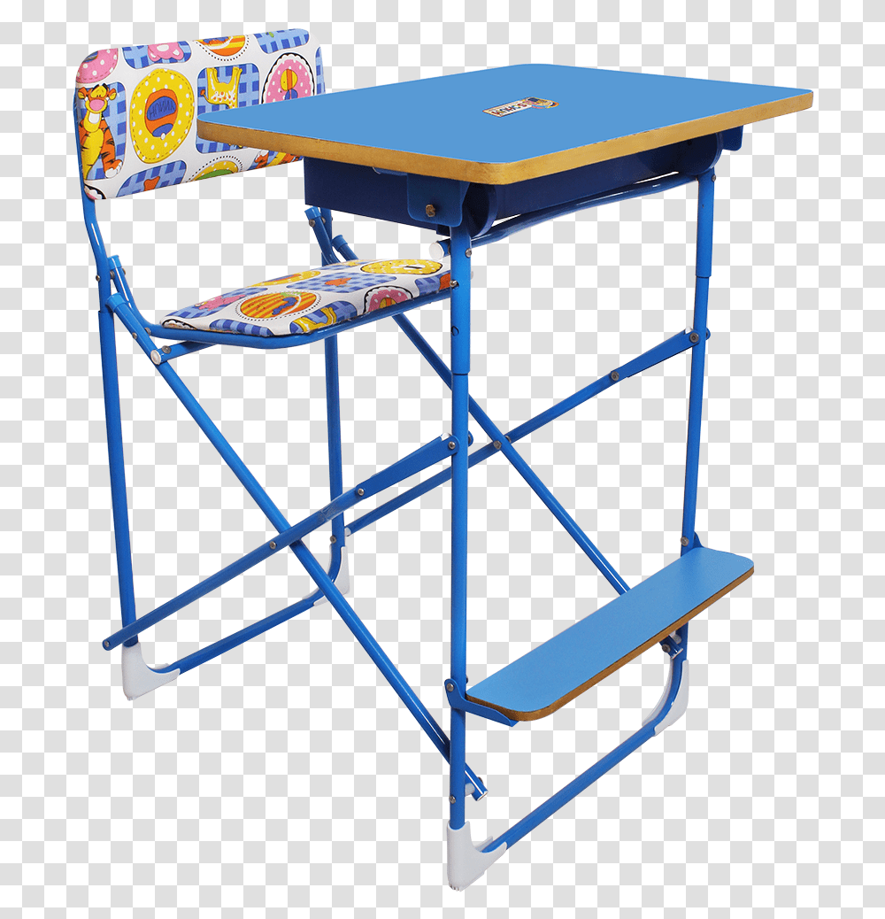 Steel Study Table, Furniture, Chair, Desk, Tabletop Transparent Png