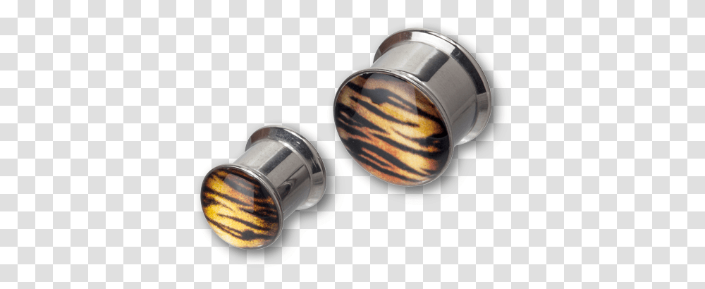 Steel Tiger Print Box Plug Earrings, Outer Space, Astronomy, Universe, Planet Transparent Png