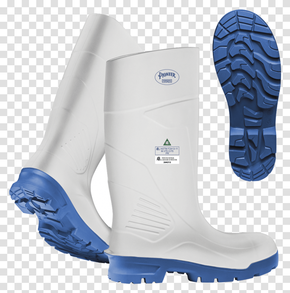 Steel Toe Rubber Boots White, Apparel, Footwear, Ski Boot Transparent Png