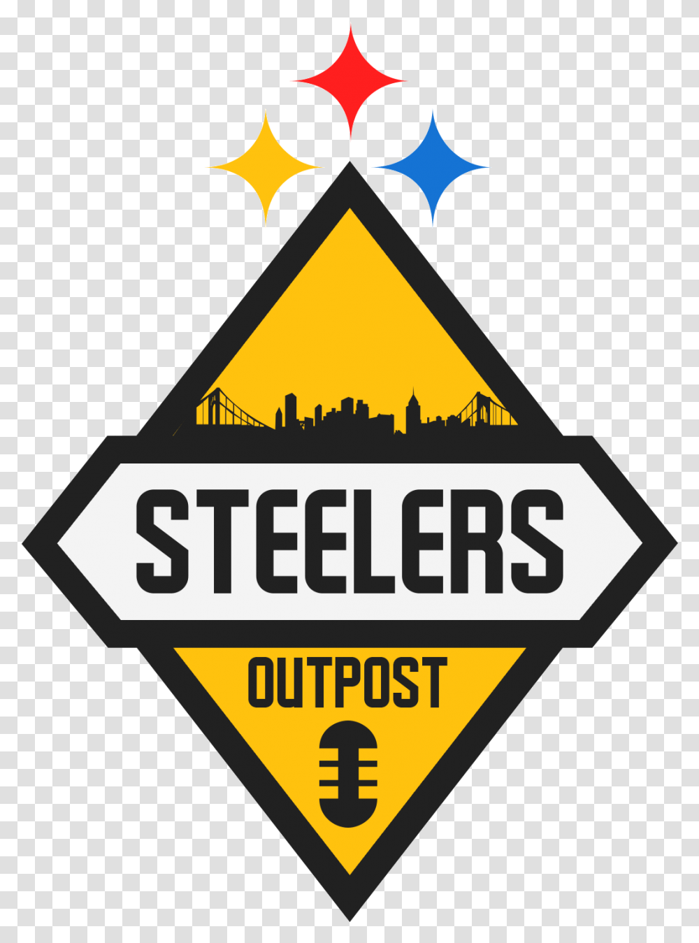 Steelers Logo Clipart Picture For Free Pittsburgh Steelers, Sign, Metropolis Transparent Png