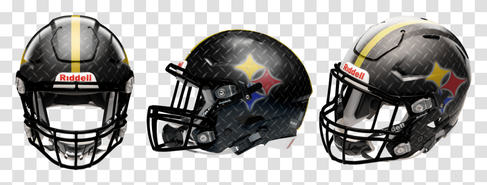 Steelers Riddell Speedflex Helmet, Apparel, Crash Helmet, Team Sport Transparent Png