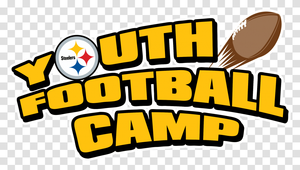 Steelers Youth Football Camps Nfl Pittsburgh Steelers, Text, Symbol, Label, Plant Transparent Png