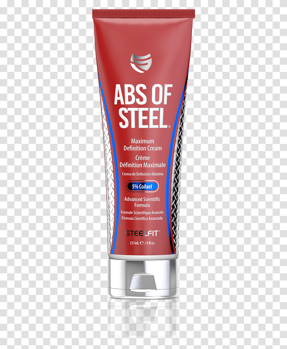 Steelfit Abs Of Steel, Bottle, Label, Cosmetics Transparent Png