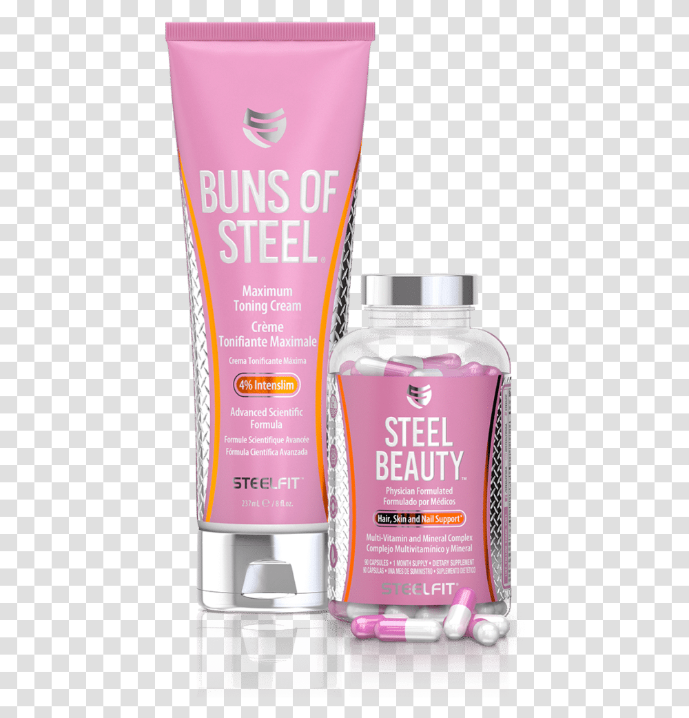 Steelfit Fat Burn Stack, Bottle, Lotion, Cosmetics, Shampoo Transparent Png