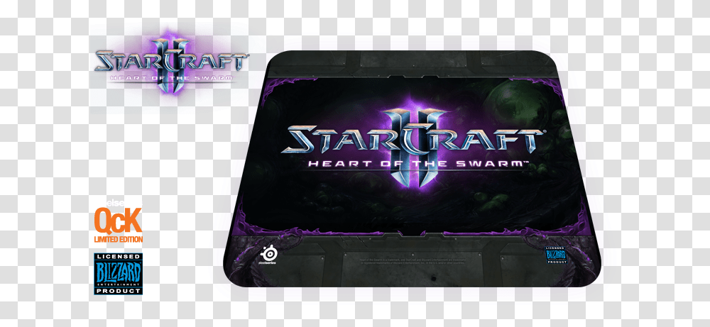 Steelseries Starcraft Ii Heart Of The Swarm Mousepad Pc Game, Arcade Game Machine, Car, Vehicle, Transportation Transparent Png