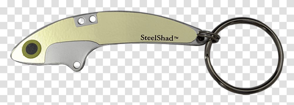 Steelshad Gold Key Ring Keychain, Sunglasses, Weapon, Outdoors, Blade Transparent Png