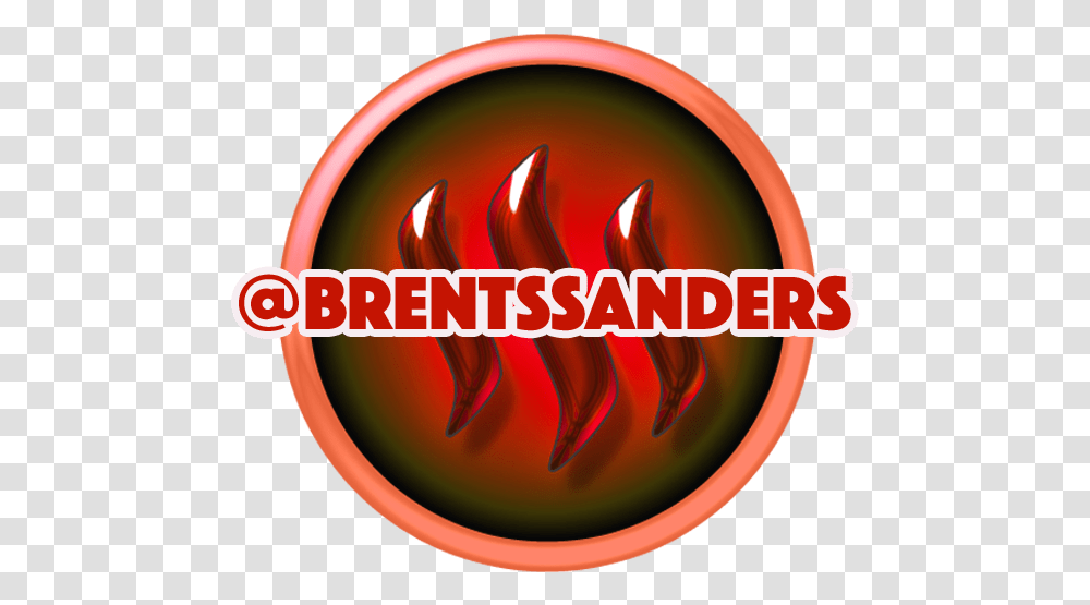 Steemit Icon Giveaway Red Brentssanders Circle, Logo, Trademark, Ketchup Transparent Png