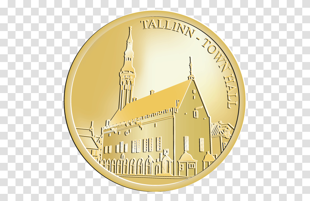 Steeple, Coin, Money, Gold, Clock Tower Transparent Png