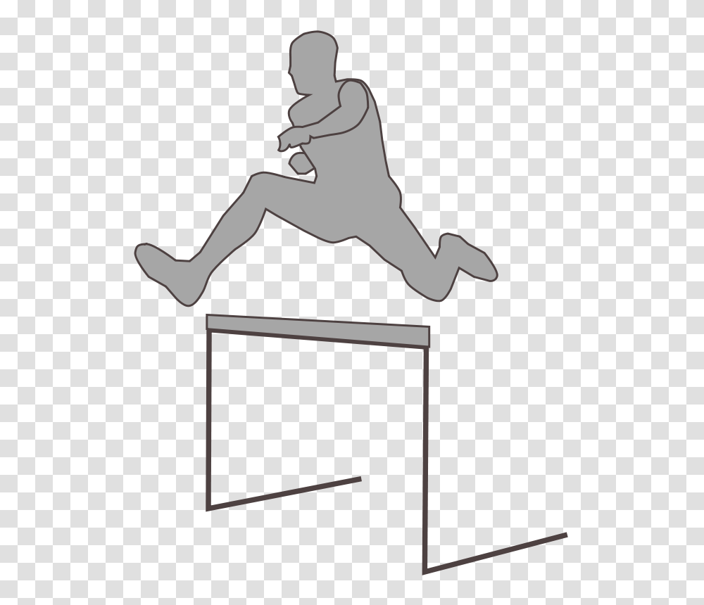 Steeplechase Silhouette, Sport, Hurdle, Cross Transparent Png