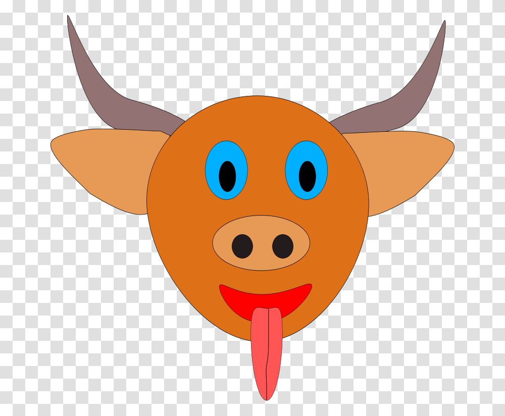 Steer Head Cliparts, Mammal, Animal, Cattle, Cow Transparent Png