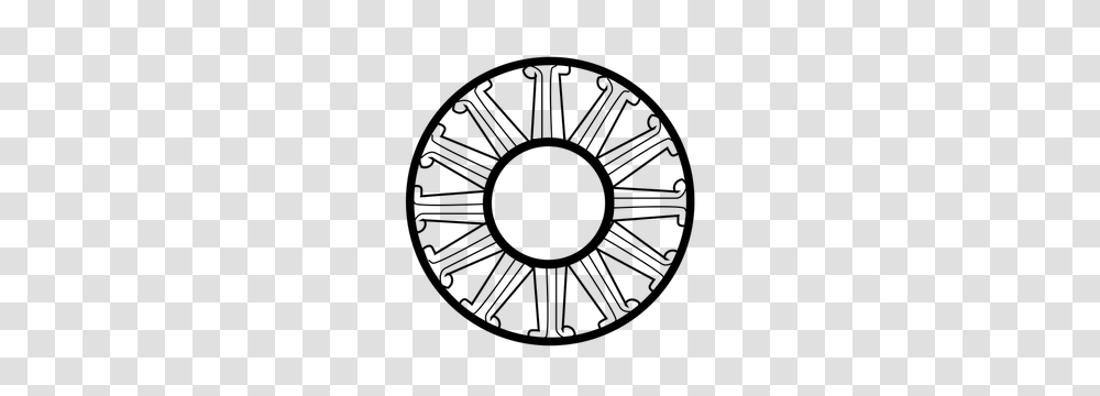 Steering Wheel Clip Art Free, Gray, World Of Warcraft Transparent Png