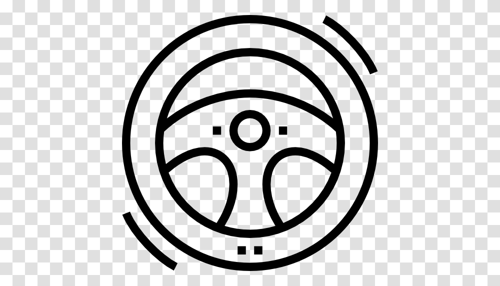 Steering Wheel, Logo, Trademark Transparent Png