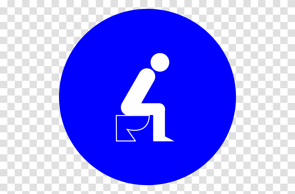 Stefann Sitting On Toilet Clip Art Free Vector, Sign, Road Sign Transparent Png