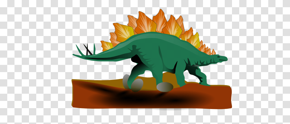 Stegosaurus Clip Art Free Vector, Animal, Reptile, Plant, Lizard Transparent Png