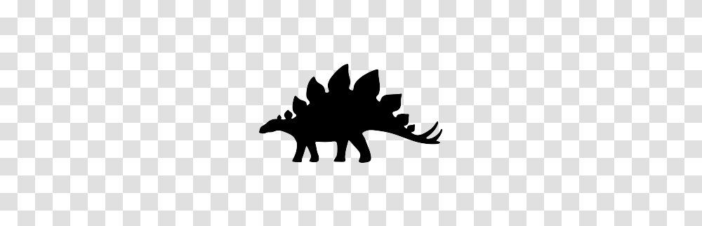 Stegosaurus Silhouette My New Toy Silhouette, Stencil Transparent Png