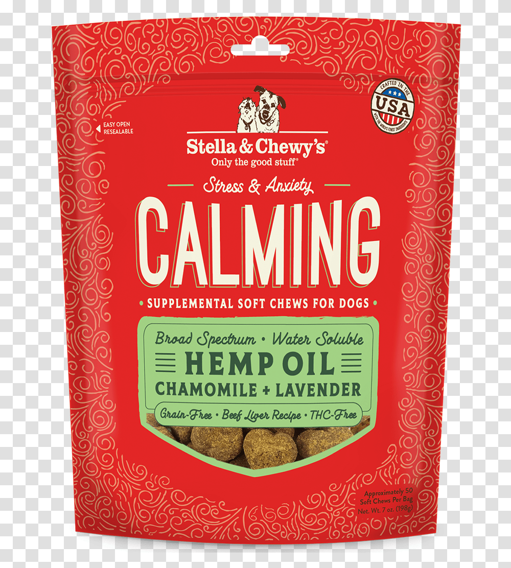 Stella Amp Chewy S Hemp Oil Supplemental Soft Chews For Packaging And Labeling, Food, Plant, Flour, Powder Transparent Png