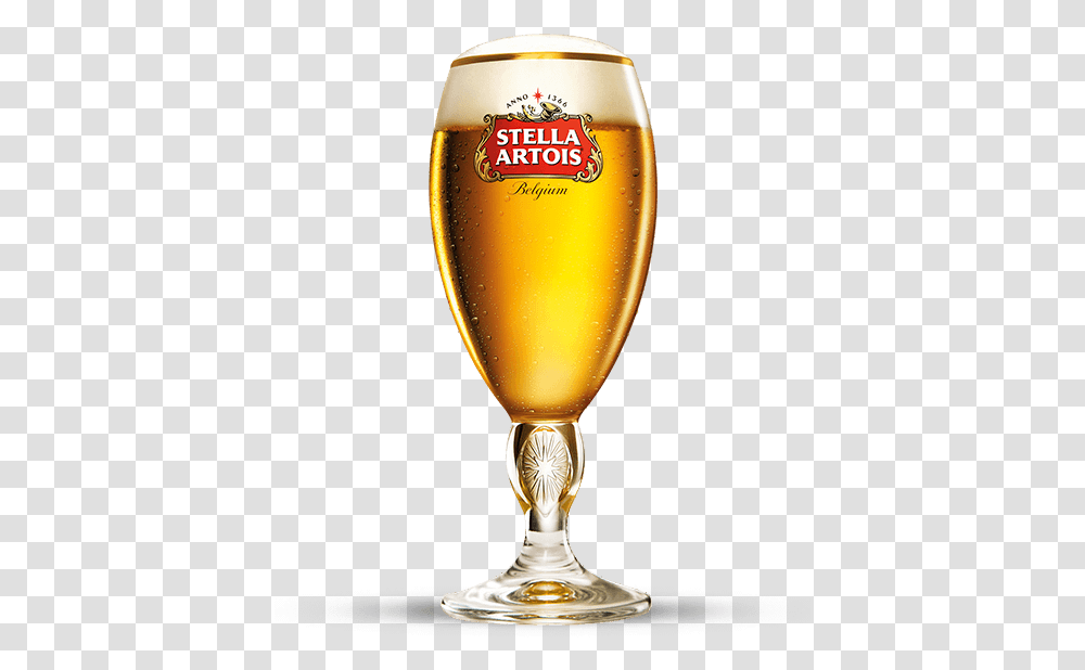 Stella Artois, Lamp, Glass, Beer, Alcohol Transparent Png