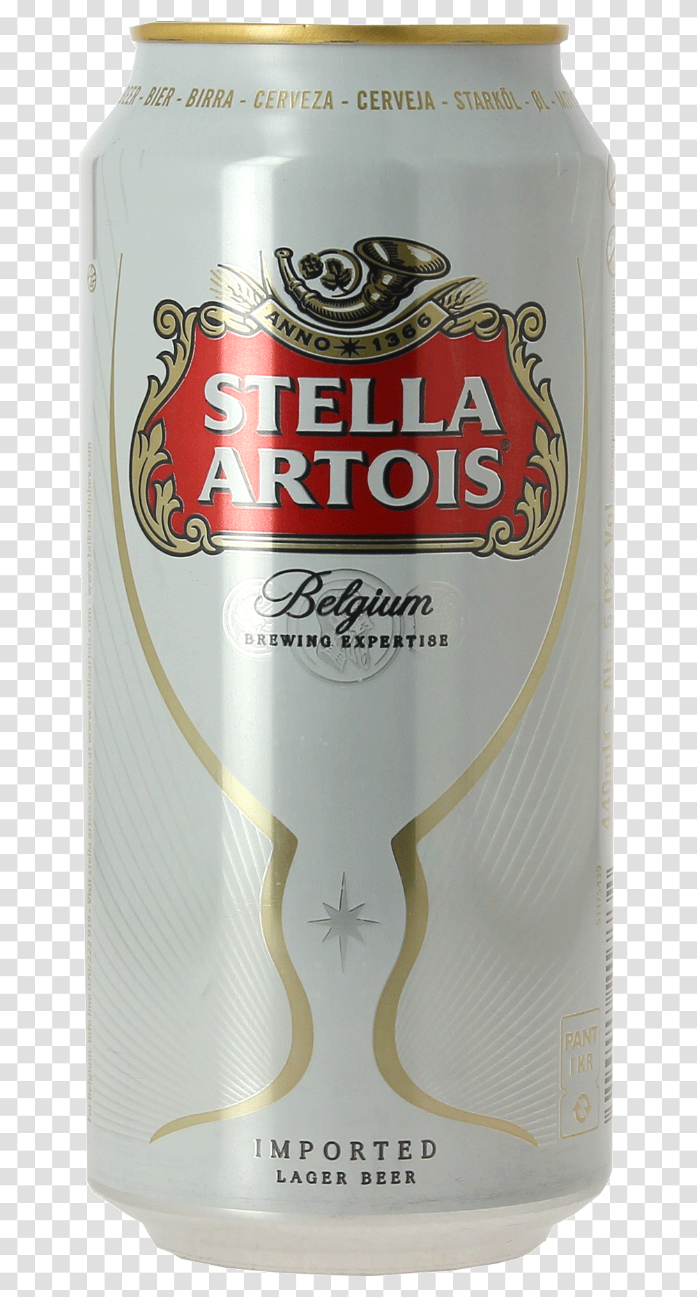 Stella Artois, Tin, Can, Spray Can, Beverage Transparent Png