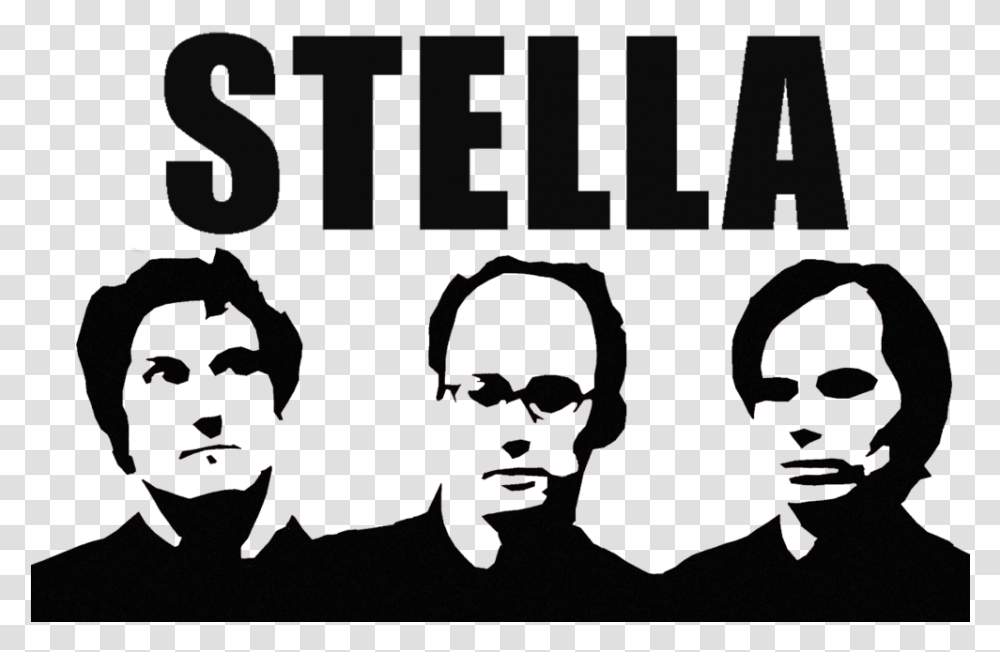 Stella Logo For Web 12 11 11 Stella Comedy Central, Head, Alphabet, Hand Transparent Png