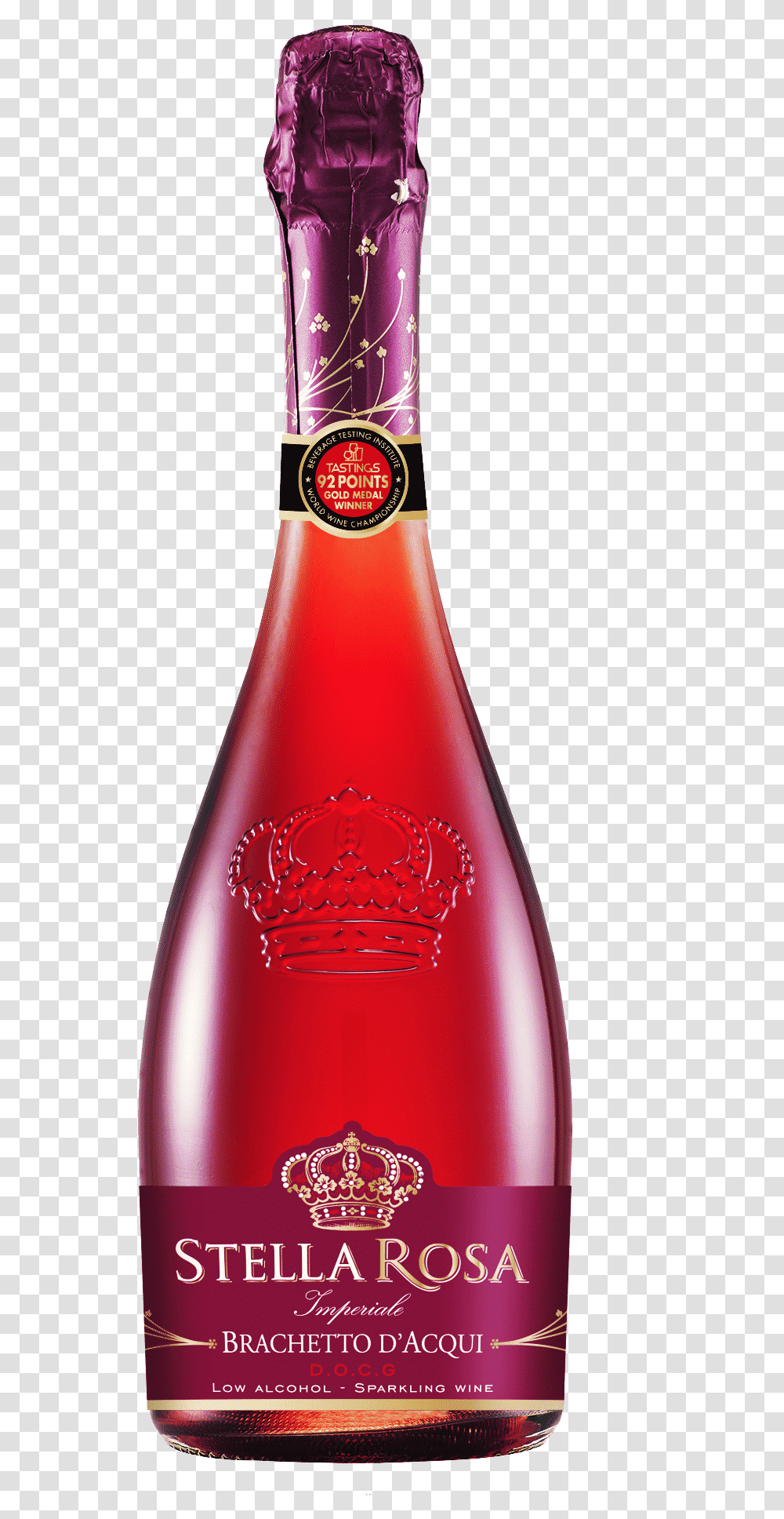 Stella Rosa Imperiale Brachetto D Acqui, Alcohol, Beverage, Drink, Bottle Transparent Png