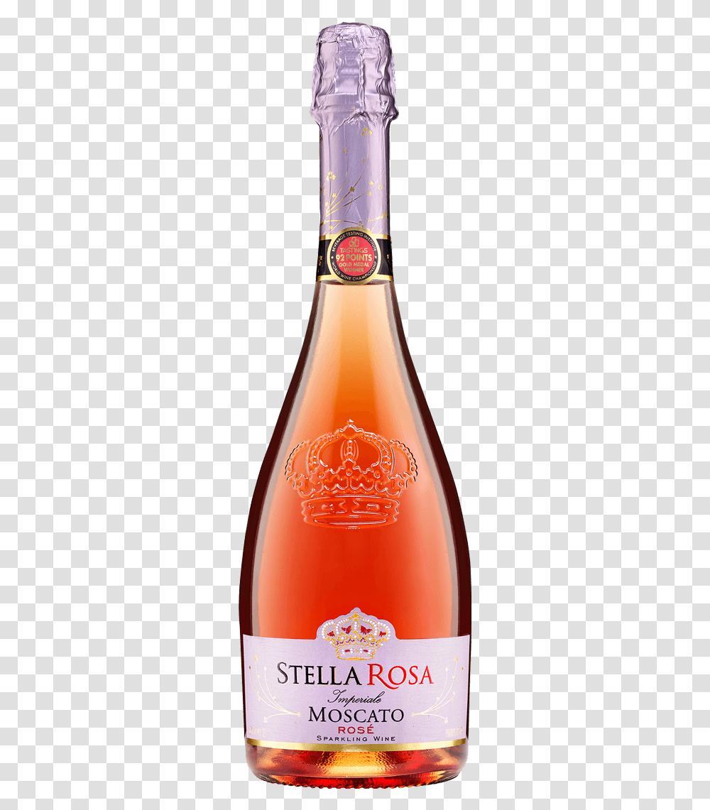 Stella Rosa Imperiale Moscato Ros Stella Rosa Sparkling Wine, Beverage, Drink, Alcohol, Sake Transparent Png