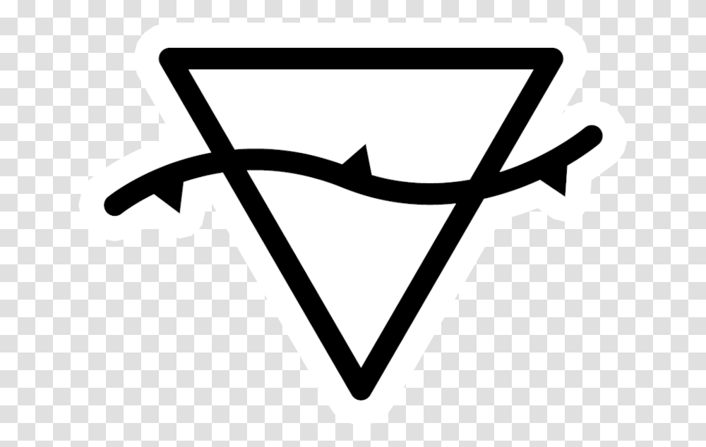 Stem Amp Thorn Download Thorn Symbol, Label, Triangle, Stencil Transparent Png