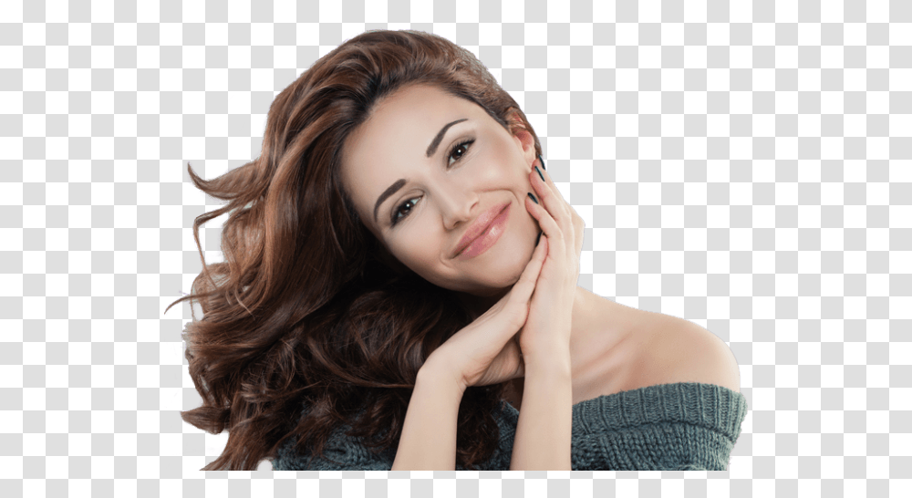 Stem Cell Facial Smiling Young Look Of A Woman In Bernardsville Fm World Hairlab, Face, Person, Female Transparent Png