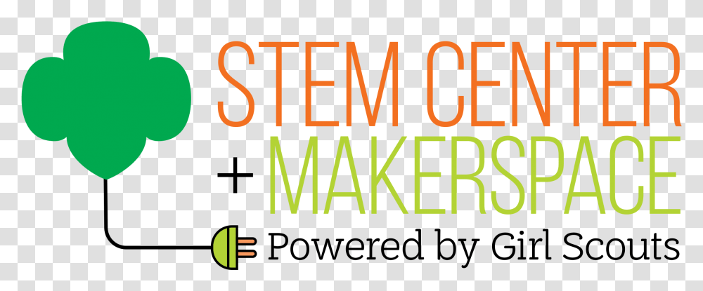 Stem Center Makerspace Logo Cmyk Girl Scouts Stem Center, Word, Alphabet, Number Transparent Png