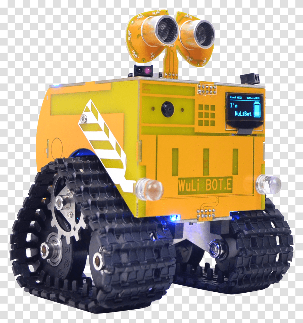 Stem Programing Arudino Intelligent Humanoid Robot Arduino Uno Robots, Bulldozer, Tractor, Vehicle, Transportation Transparent Png