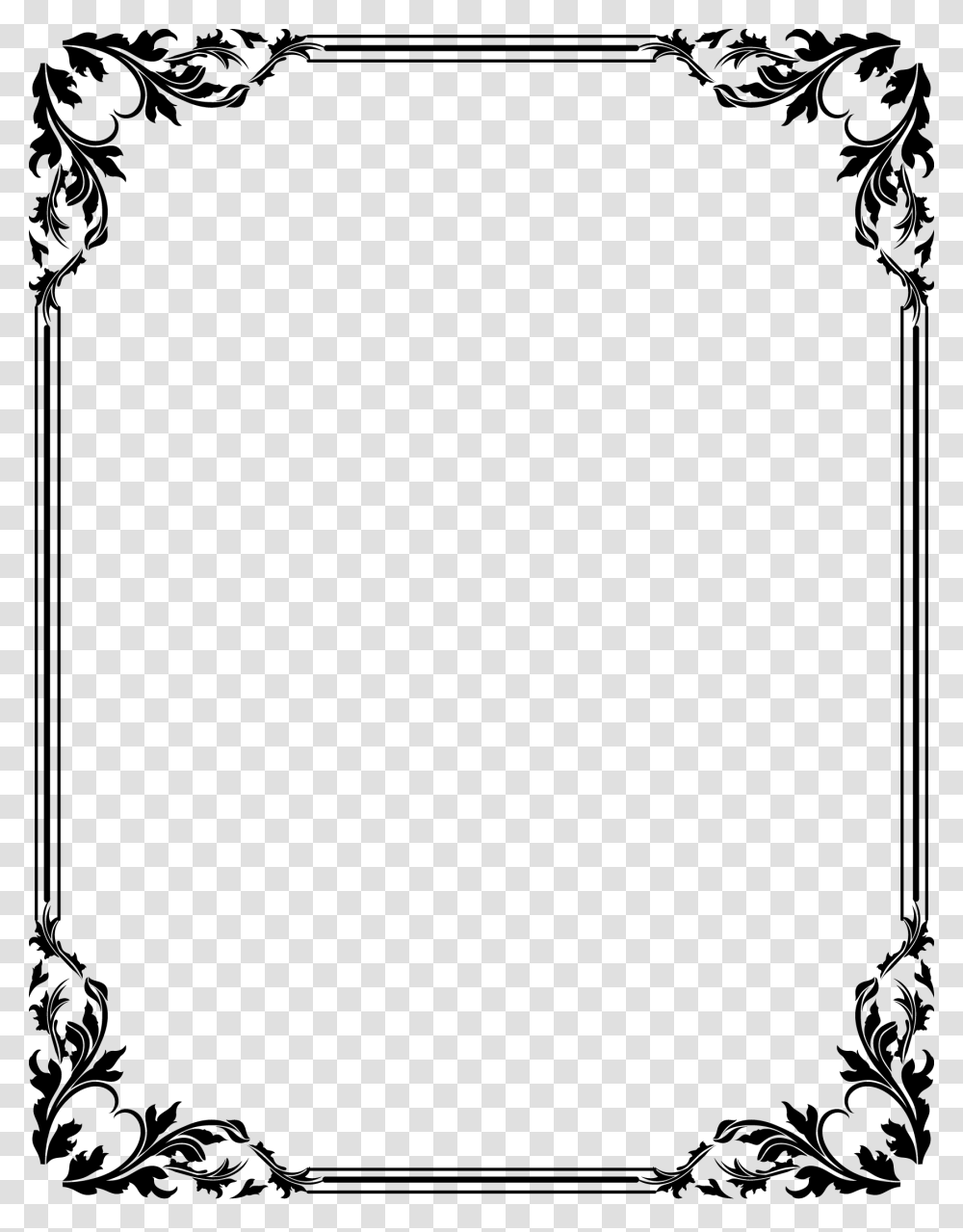 Stencil Fdfborders Border Design Design And Frame, Cross, Paper Transparent Png