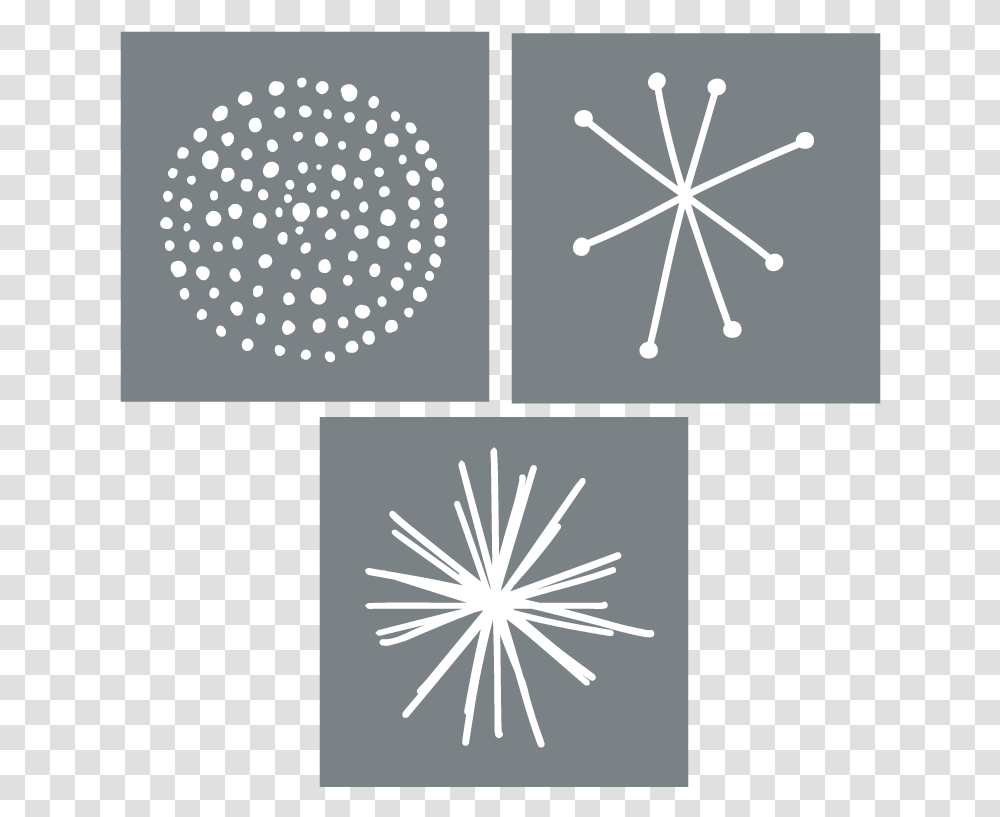 Stencil, Snowflake, Pattern Transparent Png