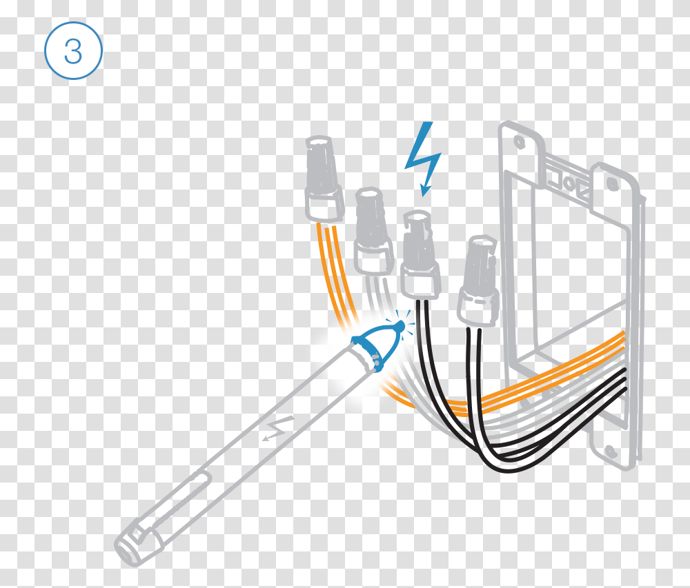 Step 3 Networking Cables, Injection, LED, Electronics, Wiring Transparent Png