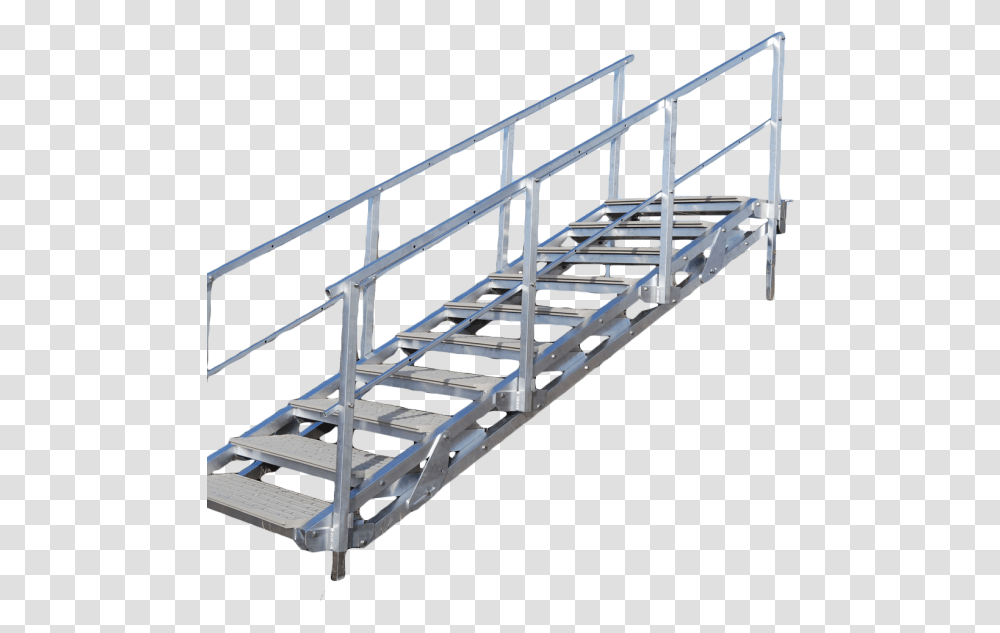 Step Articulating Stair Articulating Dock Stairs, Ramp, Machine, Staircase Transparent Png
