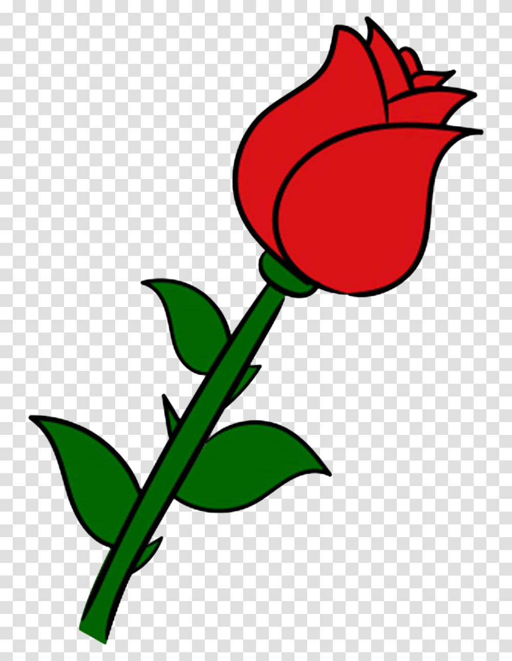 Step How To Draw A Rose, Flower, Plant, Blossom, Scissors Transparent Png