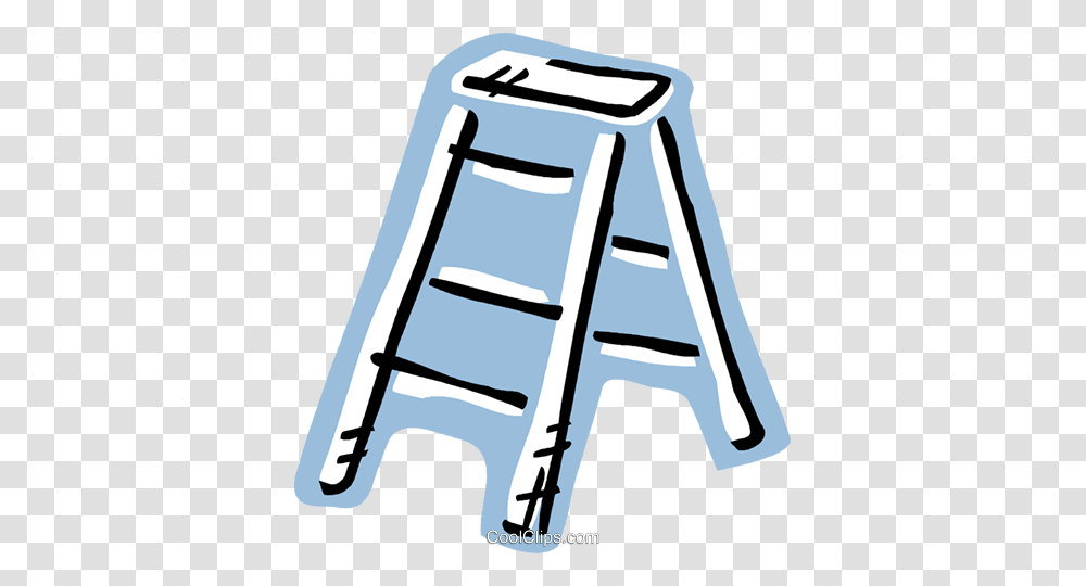 Step Ladder Royalty Free Vector Clip Art Illustration, Furniture, Bar Stool, Gas Pump, Machine Transparent Png