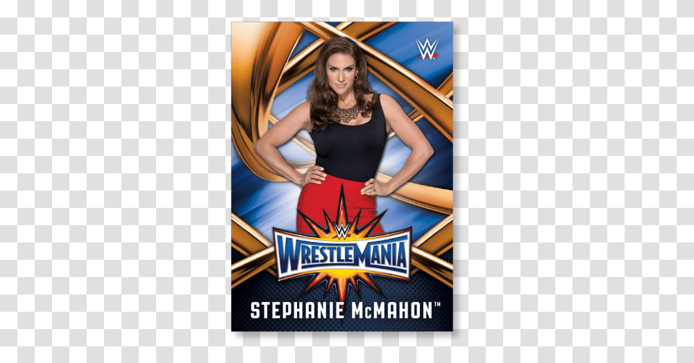 Stephanie Mcmahon 2017 Wwe Road To Wrestlemania Wrestlemania Roman Reigns Wrestlemania Poster, Person, Human, Apparel Transparent Png