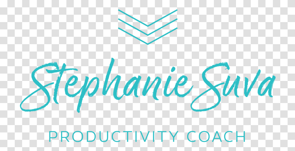 Stephanie Suva Productivity Coach Organizer Logo Calligraphy, Handwriting, Alphabet, Poster Transparent Png