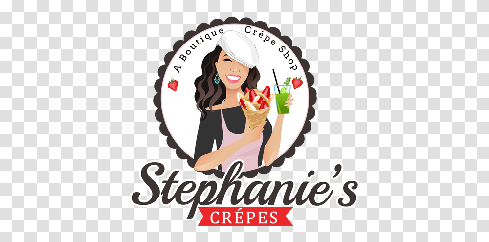 Stephanies Crepes, Cream, Dessert, Food, Creme Transparent Png