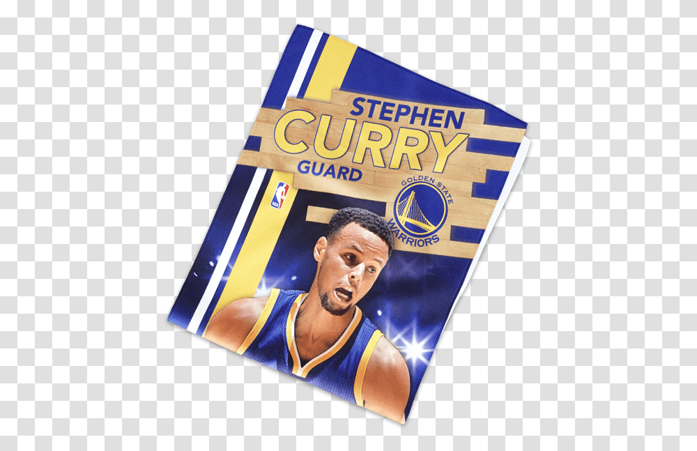Stephen Curry Cooling Towel Golden State Warriors, Person, Human, Advertisement, Poster Transparent Png